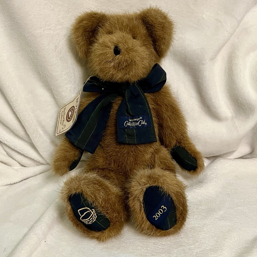 Boyd's Bear‎ Longaberger 2003 Collector Club Edition 14" Plush Stuffed